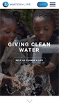Mobile Screenshot of givefreshwater.org